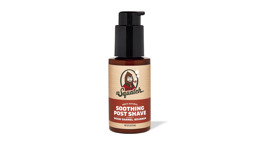 Soothing Post Shave Wood Barrel Bourbon - Smooth Style
